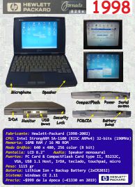 Ficha: HP Jornada 820e (1998)